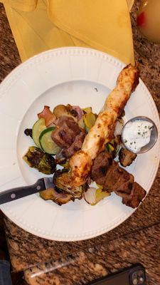 Mixed Grill with veggies