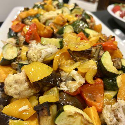 Roasted veggies salad