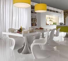 modern dining space