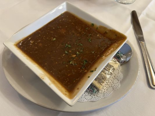 Snapper Soup - delicious and a big portion