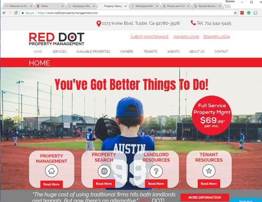 Red Dot Website