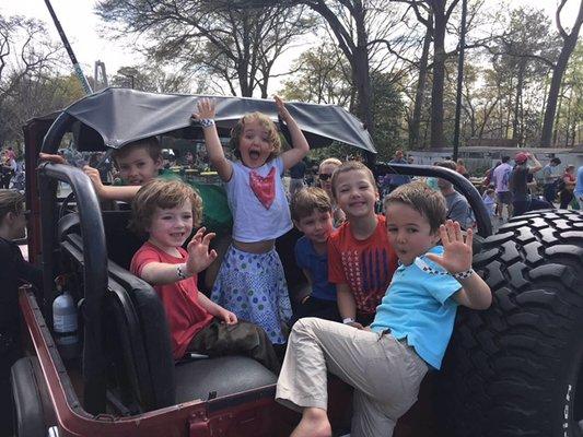 Touch-a-Truck event with The Preschool at Second-Ponce