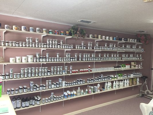 "Nature Sunshine's Products Inc." products are their feature herbs. Based out of Utah