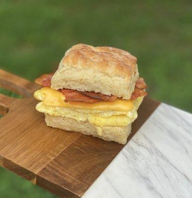 The Reggie : Bacon, egg and choice of cheese