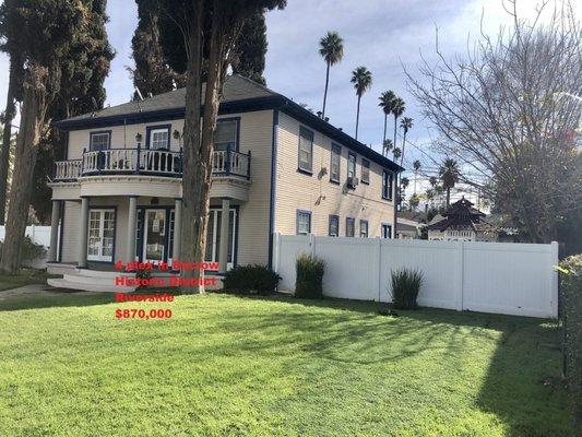 Riverside 4 plex sold