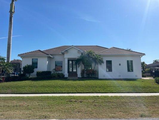 After opening modifications and new windows and doors installed.
Marco Island