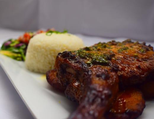 Chipotle & Honey Glazed Succulent Pork Chop. The Truth.