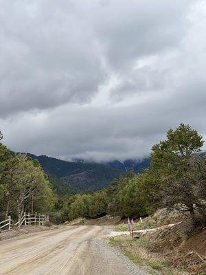 We took a short walk around the camp