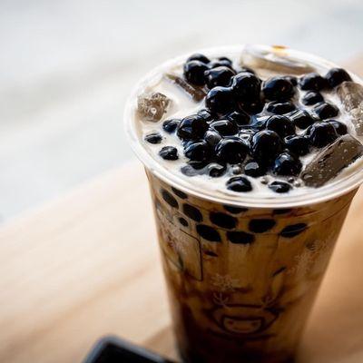 Dark Brown Sugar Boba Milk Tea