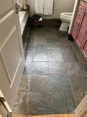 Restored Stone Flooring