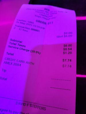 Cant beat that price. $3 shots