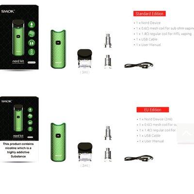 SMOK NORD KIT- Nic Salt Device n Pods