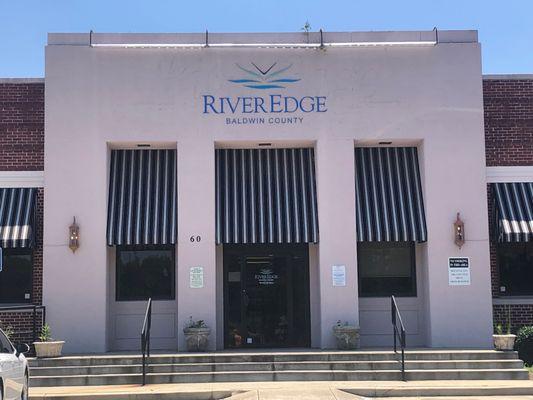 Front of River Edge location in Baldwin County