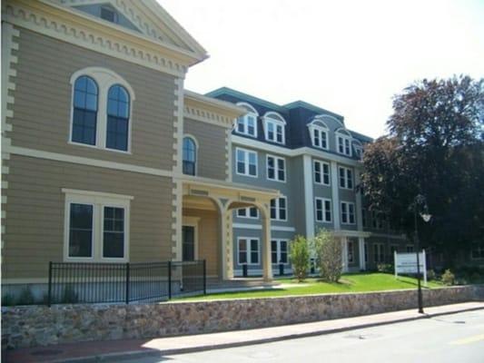 Residential Exterior: Schoolhouse Apartments, Dorchester, MA