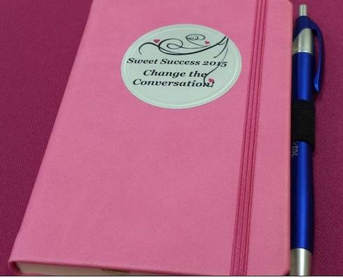 Journals in any size/style for your seminar/event