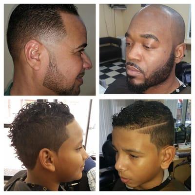 We do all types of haircuts for customer satisfaction