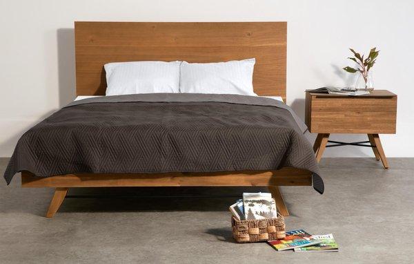 Minimalist profile provides simplicity and enduring styling in the latest Dartford Queen size bed