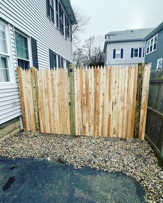 Stockade fence salem