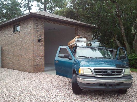 garage door installation 
 new construction