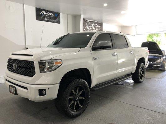 Entry level detail completed on Toyota Tundra