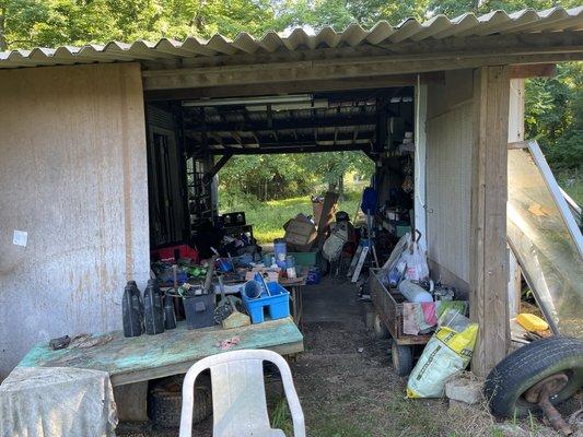 Shed clean out