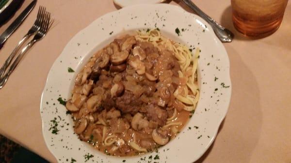 Beef Stroganoff