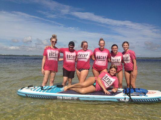 Bachelorette Party Paddle Adventure with Sea Dog Eco Tours