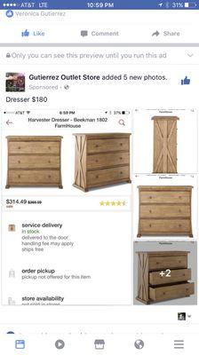 $180 Dresser!!