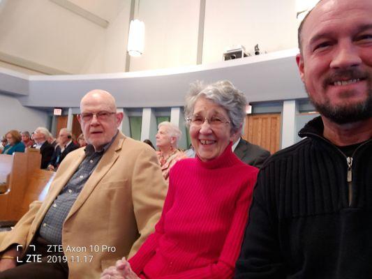 Parents (main reason I am here.... and at this church)