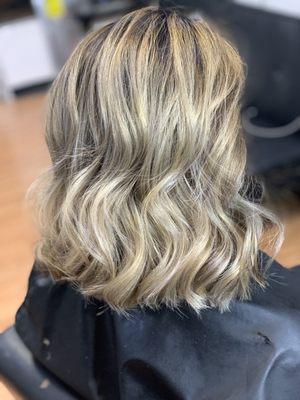 Blonde balayage