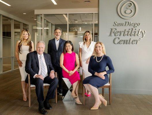 Front: Dr. Michael Kettel, Dr. Brooke Friedman
Back: Dr. Sandy Chuan, Dr. Said Daneshmand, Dr. Valerie Flores