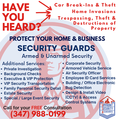 Have You Heard? CAR BREAK-INS & THEFT, HOME INVASIONS, TRESPASSING, & DESTRUCTION & THEFT OF PROPERTY