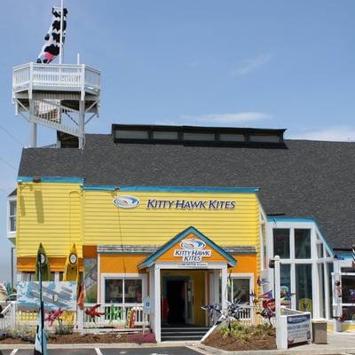 Kitty Hawk Kites in Nags Head, Mile Post 12.5