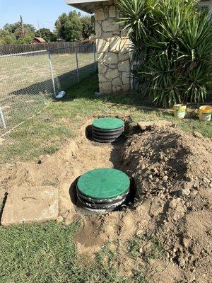 Add risers to your septic tank for easier access when pumping