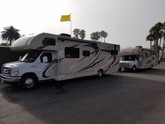 Brand new motor homes!