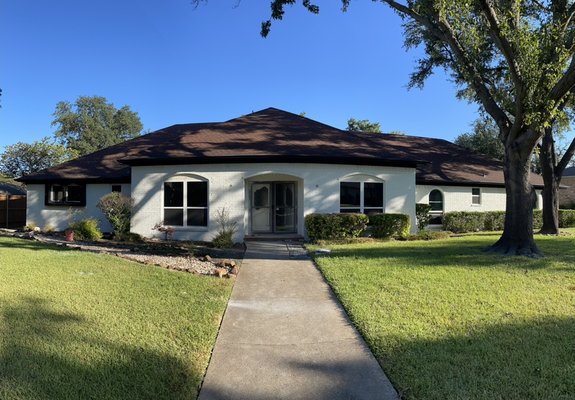 New roof install 
North Dallas