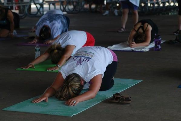 Child's Pose: a doorway to your internal world ~ the one that is free of stressful distractions.