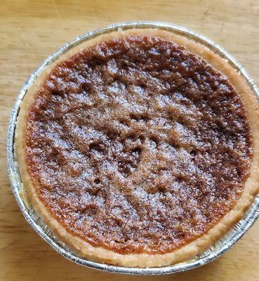 The baby bean pie. Just right for one person.