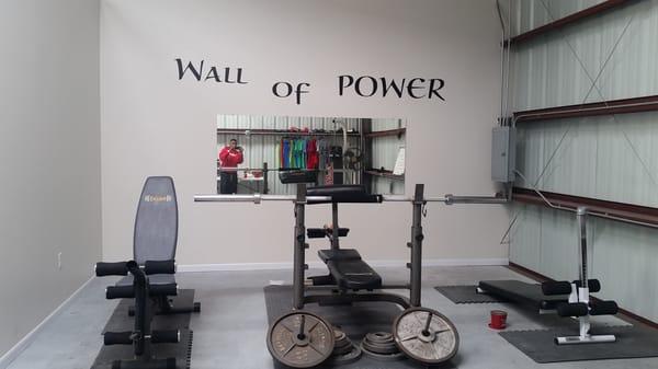 Wall of power. Never give up!