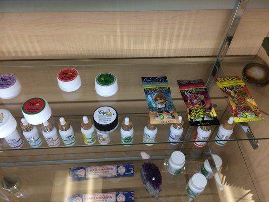 CBD Isolates, Vape Carts and Tinctures