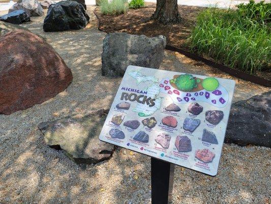 Michigan Rocks Walkway