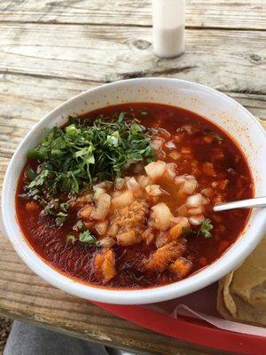 A Menudo every Saturday keeps the flu away!!!!