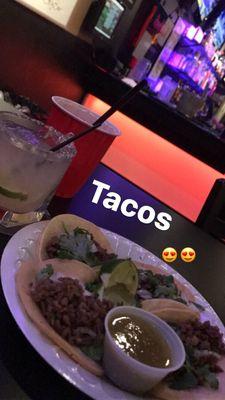 The tacos were good