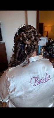 Wedding hair