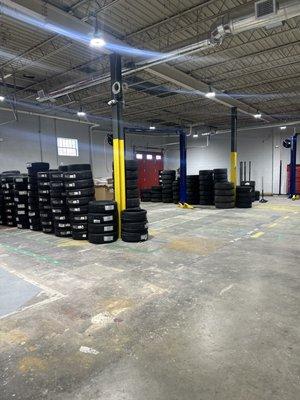 Huge in stock selection of tires!