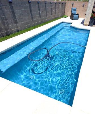 Relax and let us handle your pool's weekly maintenance. We'll keep your pool clean and ready for you to dive in.