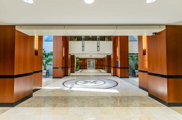 Renovated lobby