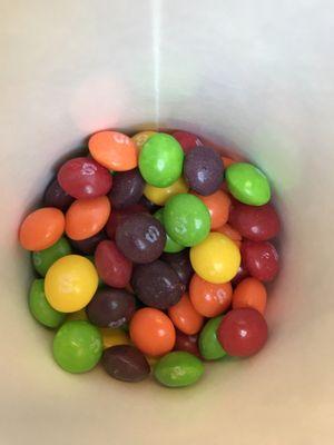 25 cent skittles