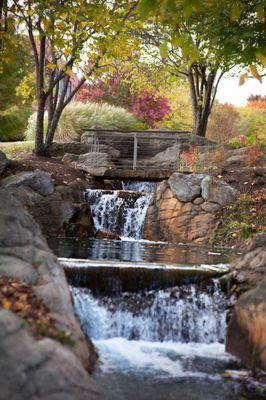 Outdoor features are great for photo backdrops!