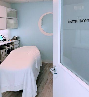 Skin Solutions treatment room